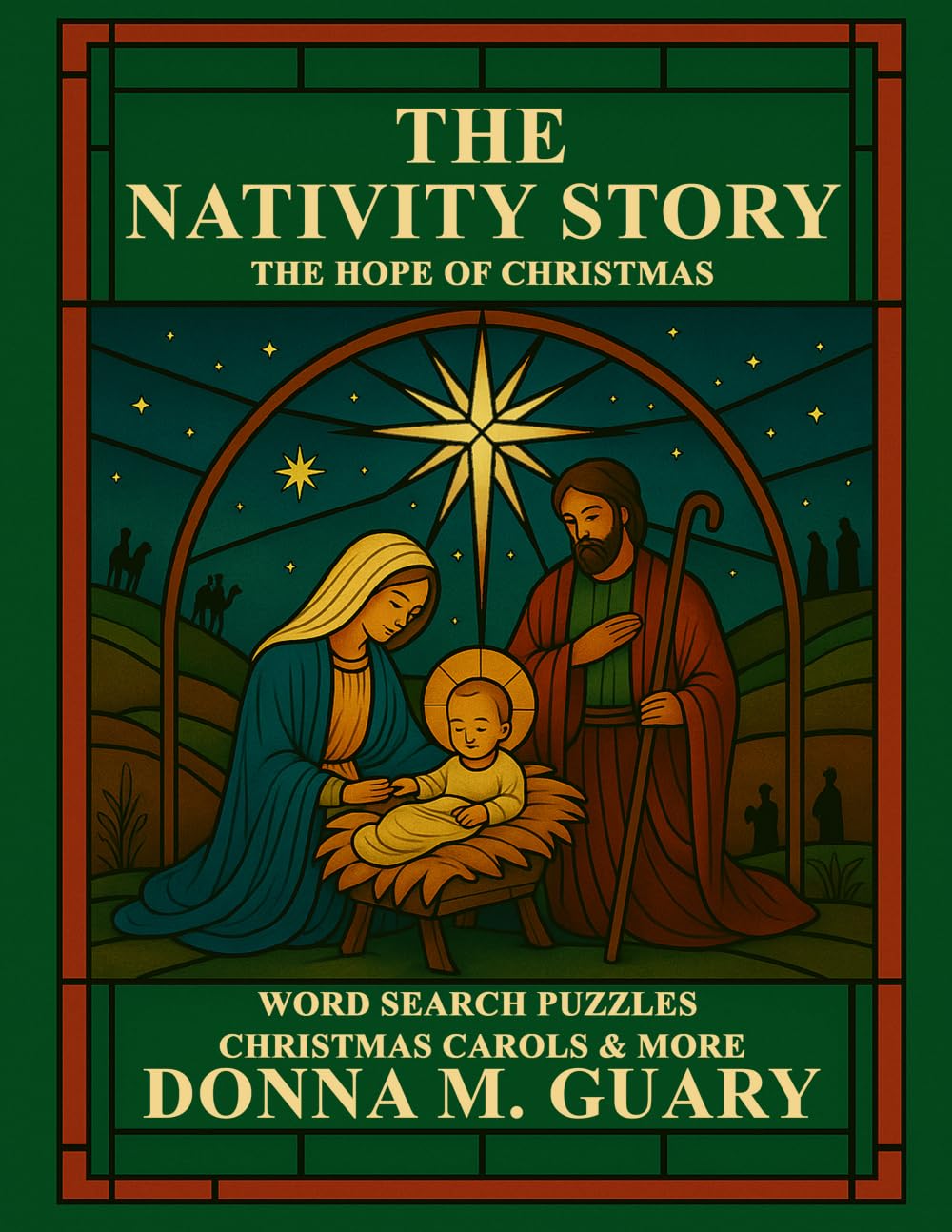 The Nativity Story the Hope of Christmas: Word Search Puzzles Christmas Carols & More