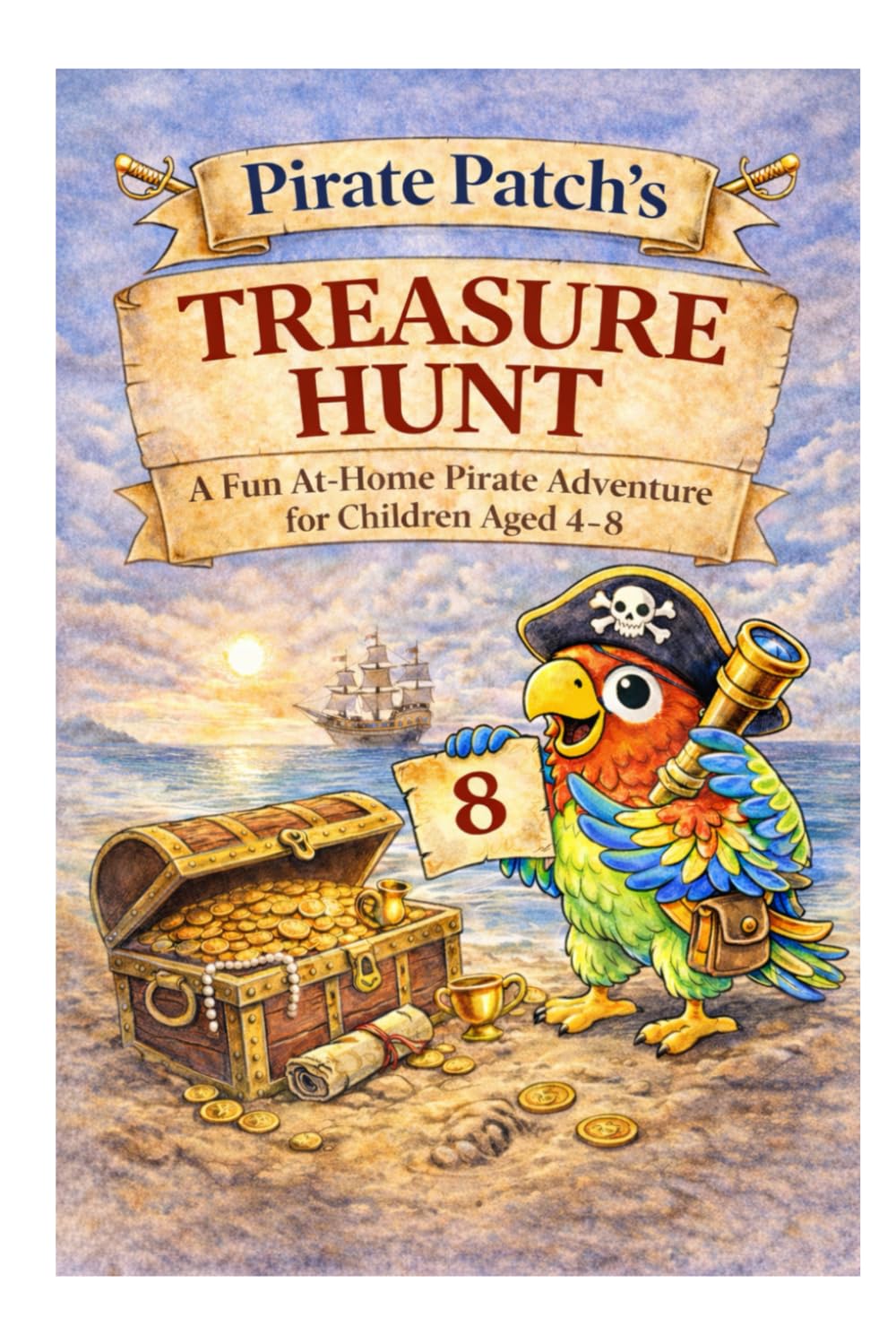 Pirate Patch's Treasure Hunt: At-home Treasure Hunting Fun
