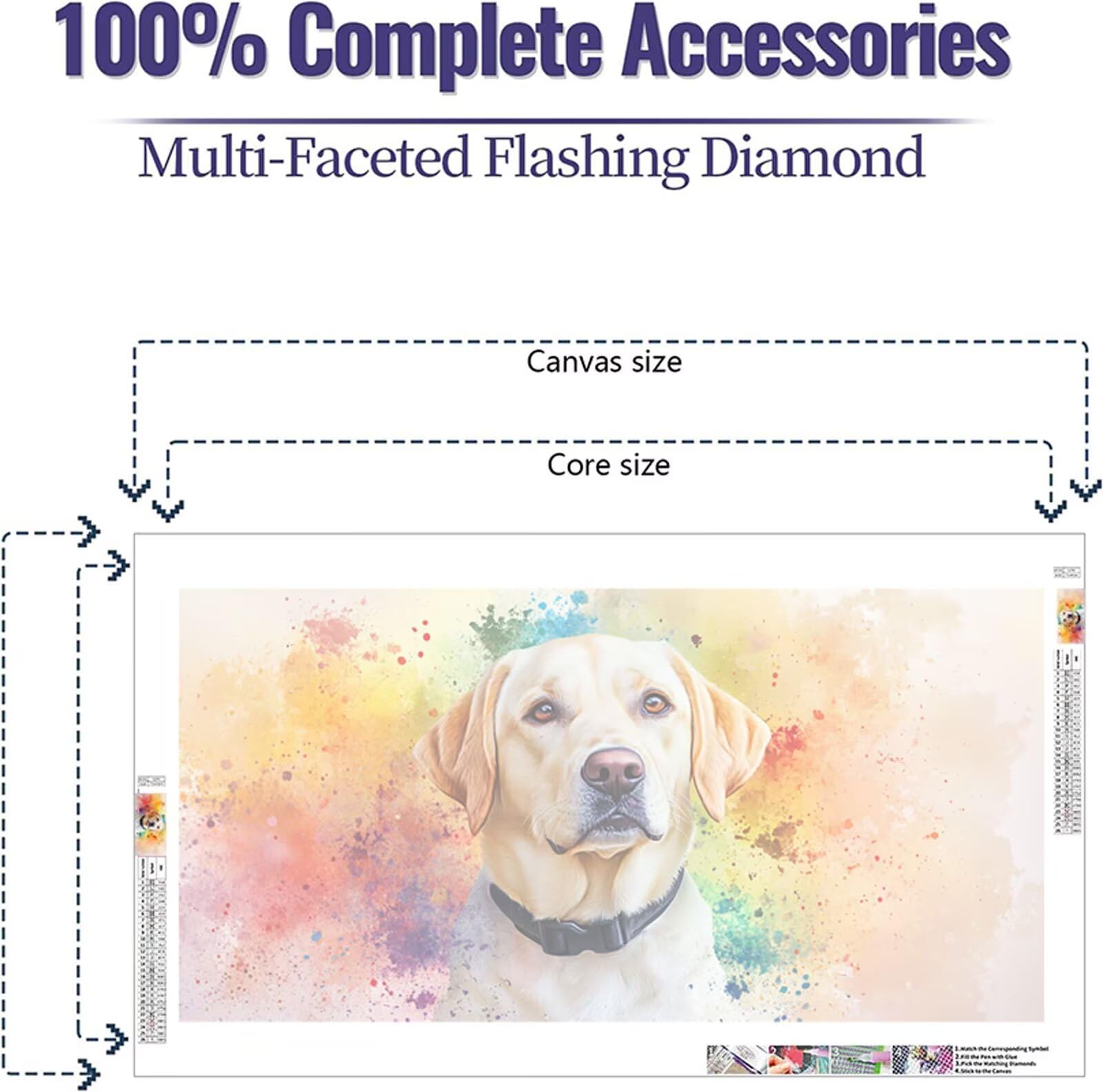 Diamond Painting Kit Completo 100x200cm Pittura Diamante Architettura