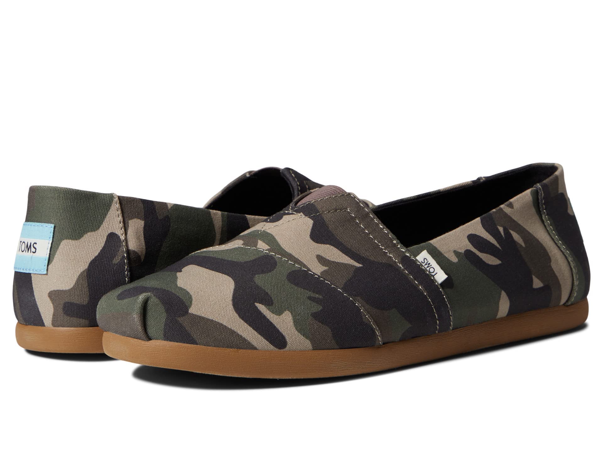 TOMS Alpargata Print, Mocassino Basso Uomo