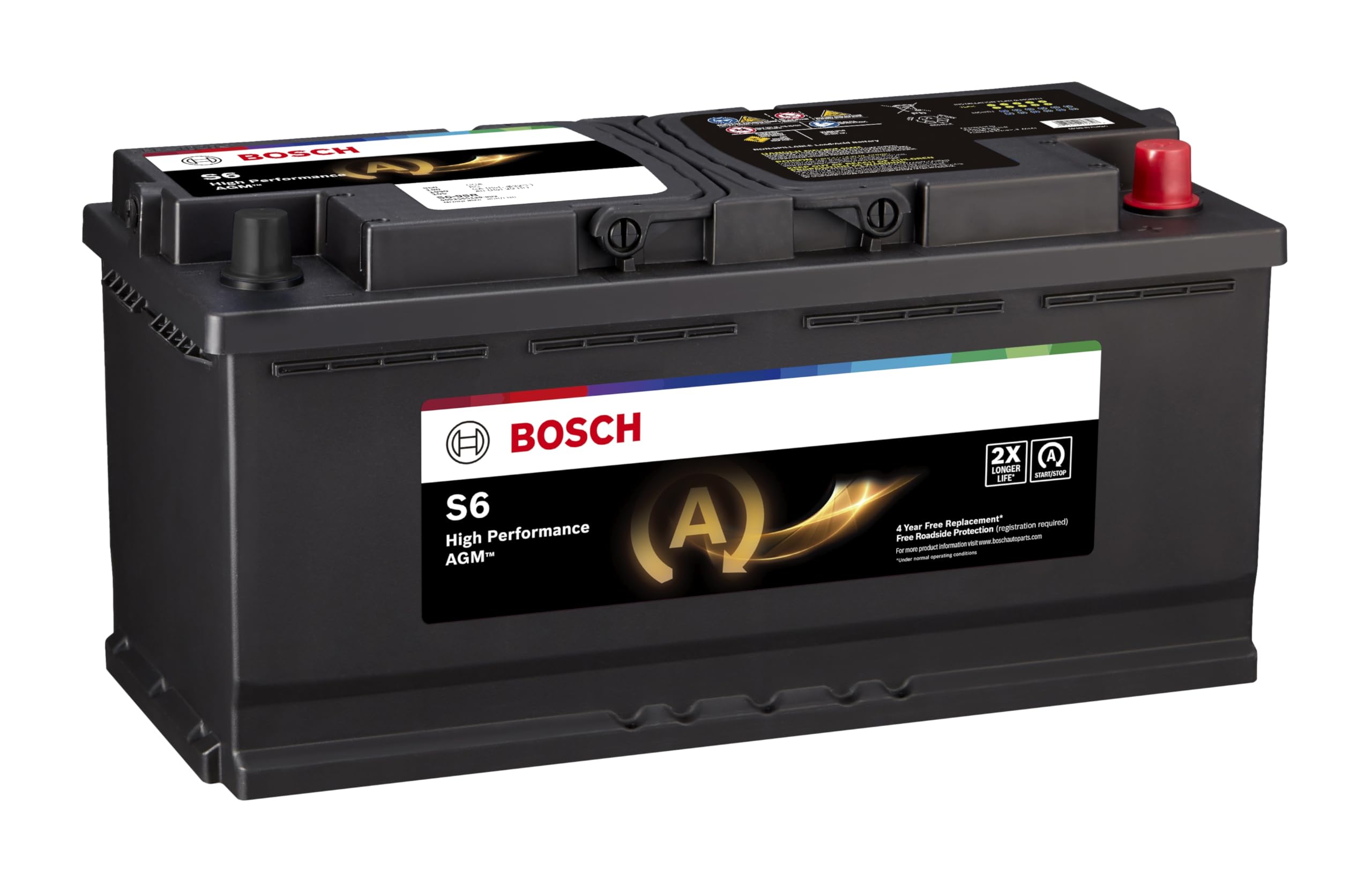 Amazon.com: BOSCH S6-95R High-Performance 12V Group 95R (H9/L6