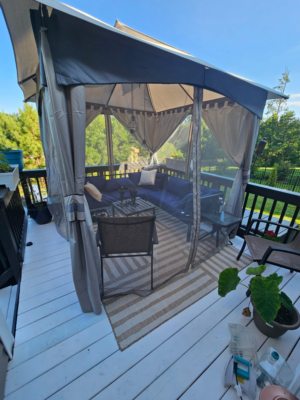 10/mo Finance ABCCANOPY 8x8 Outdoor Gazebo Patio Gazebo with