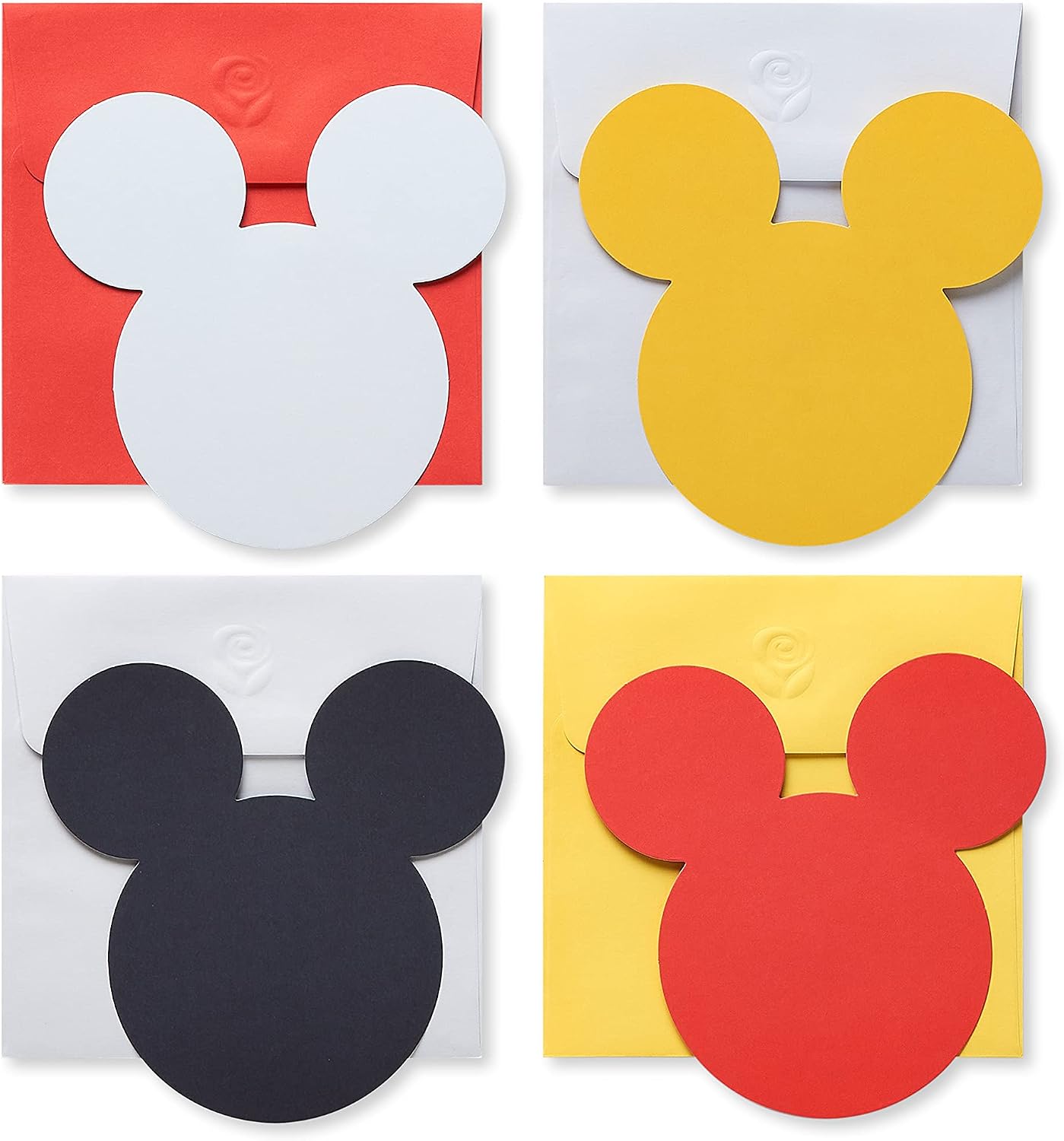 American Greetings Thank You and Blank Cards Bundle with Envelopes, Mickey Mouse (48-Count)