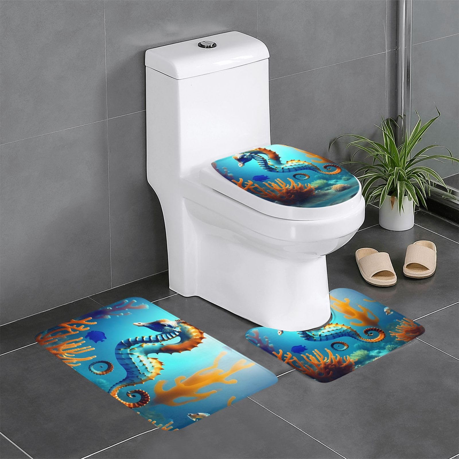 Tapis de salle de bain antidérapant WHJDPP contre les glissades à la sortie de la baignoire