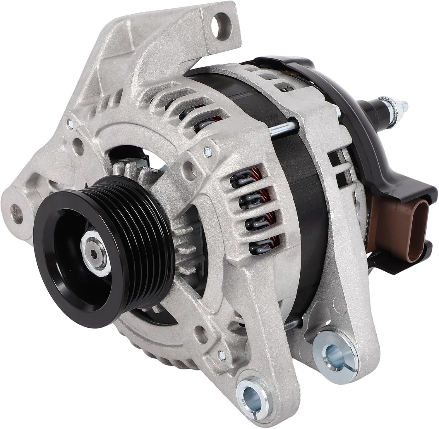 cciyu Alternator 13919 Replacement 2001-2005 for Cadillac for DeVille Base/DHS/DTS 4.6L,2001-2004 for Cadillac for Seville SLS 4.6L/STS 4.6L Replace for 13919N,104210306,1042103060,104210307