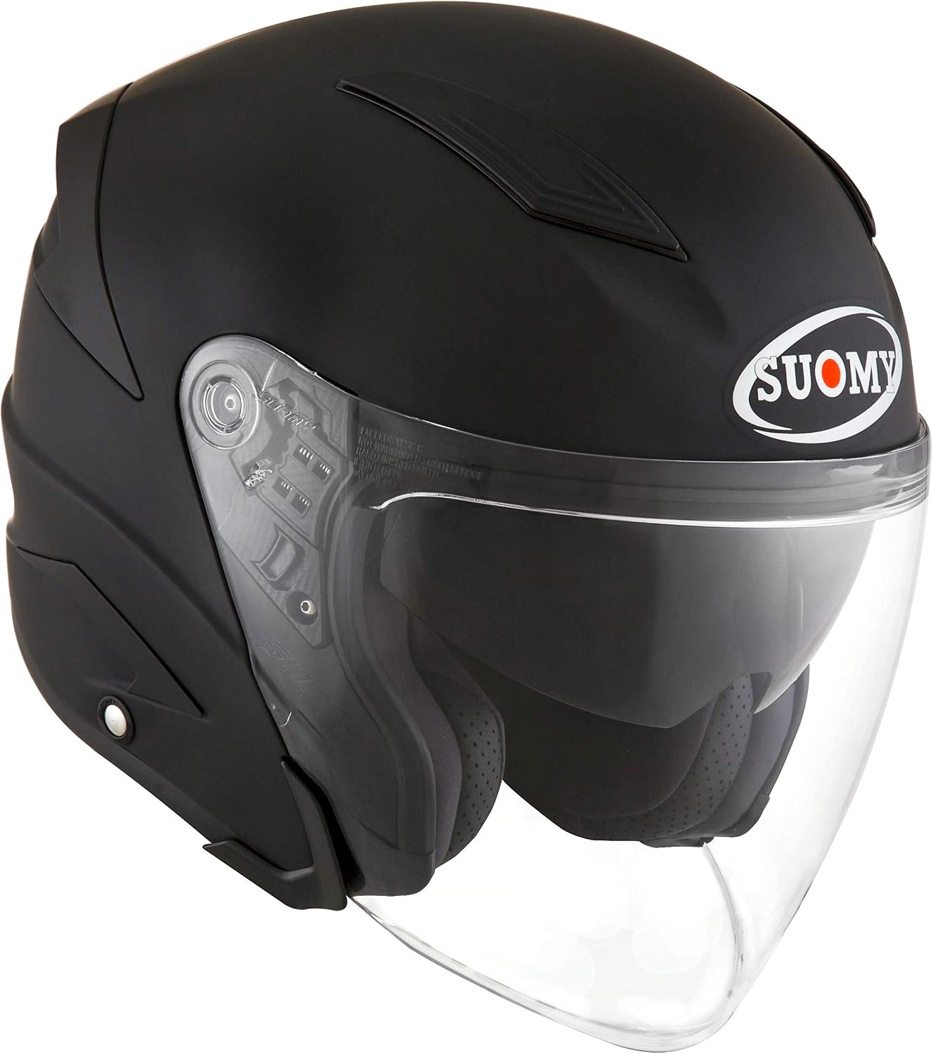Suomy Casco Speedjet Plain, Matt Black, L : Amazon.it: Auto e Moto