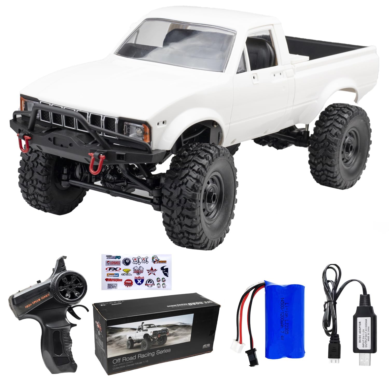 m*0様 WPL C24ベース　軽トラクローラー Amazon.co.jp: LEOSO WPL C24 1/16 RCロッククローラートラック 4x4