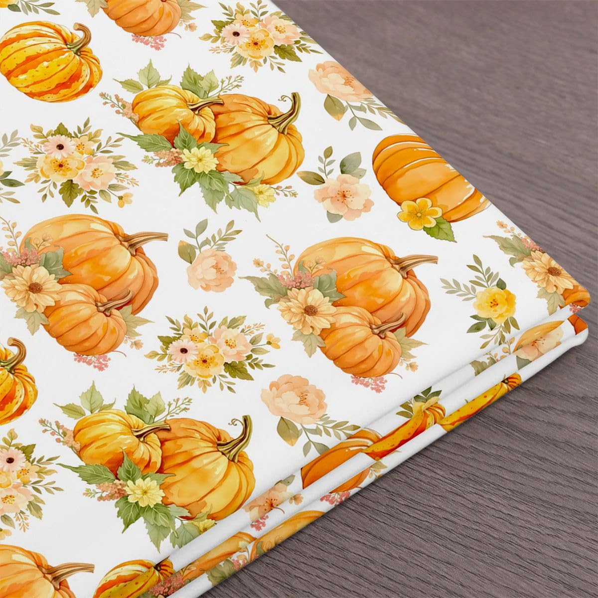 Homewish Tessuto Floreale Zucca Autunno di The Yard