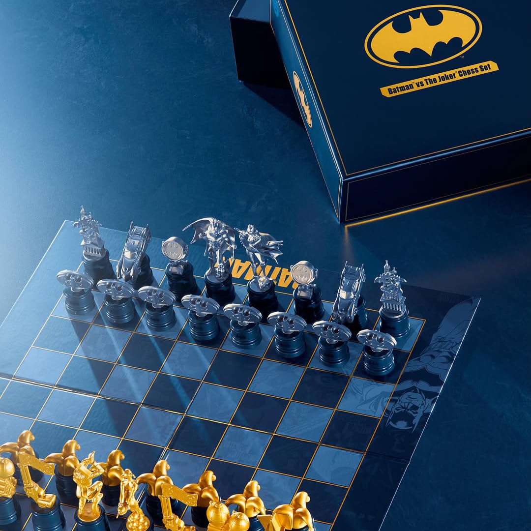 DC Comics - Jeu d'échecs Batman vs Joker - The Noble Collection