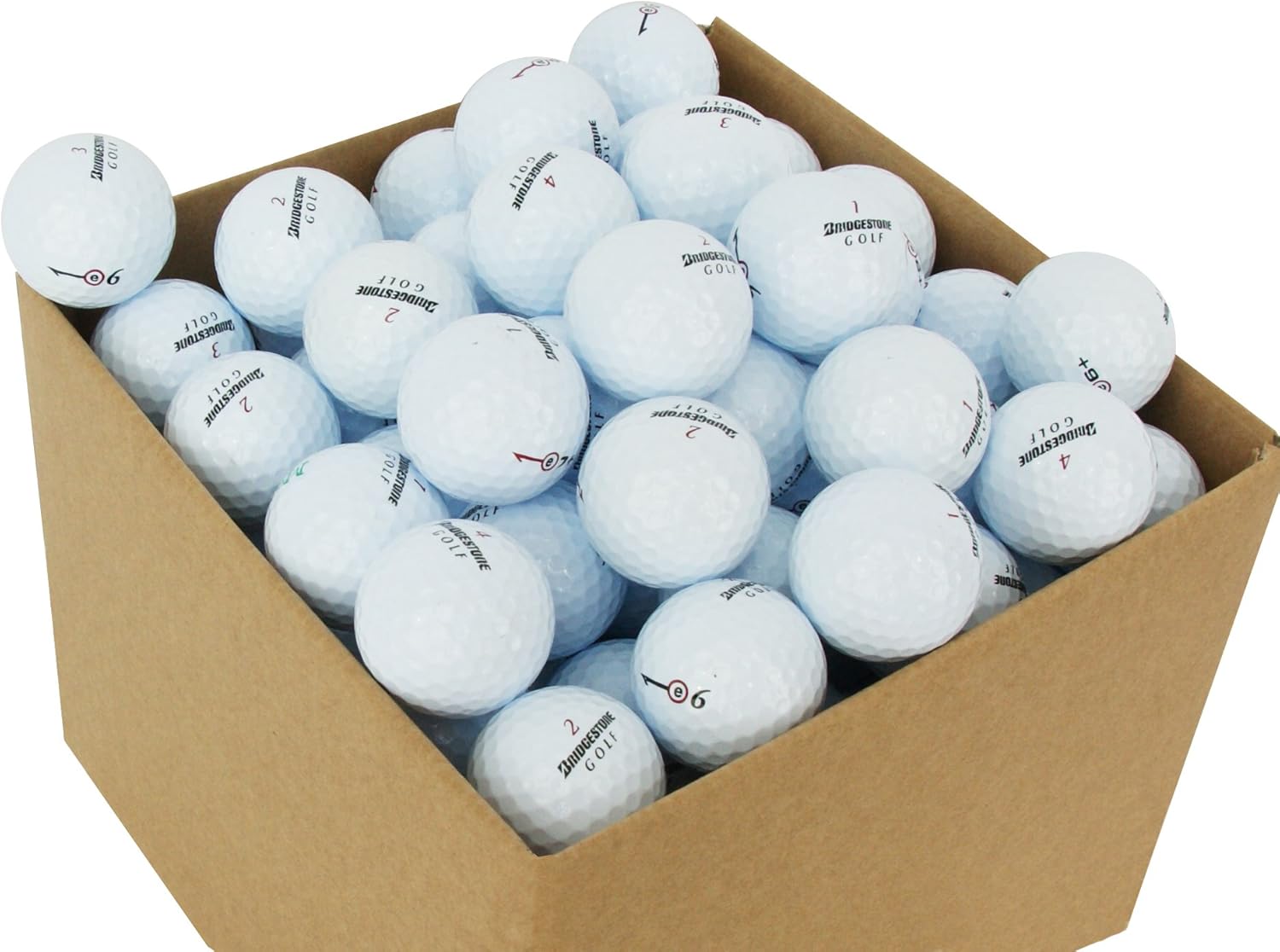 Second Chance Bridgestone Premium Lake Golf Balls Grade A Amazon.co
