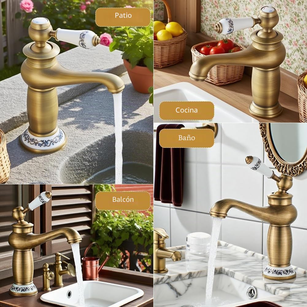 Grifo de baño negro + tubería de entrada de agua, acero inoxidable, grifo de agua fría para invitados, mezclador de lavabo, grifo de agua fría, accesorios de grifo de agua fría, grifo de lavabo, grifo