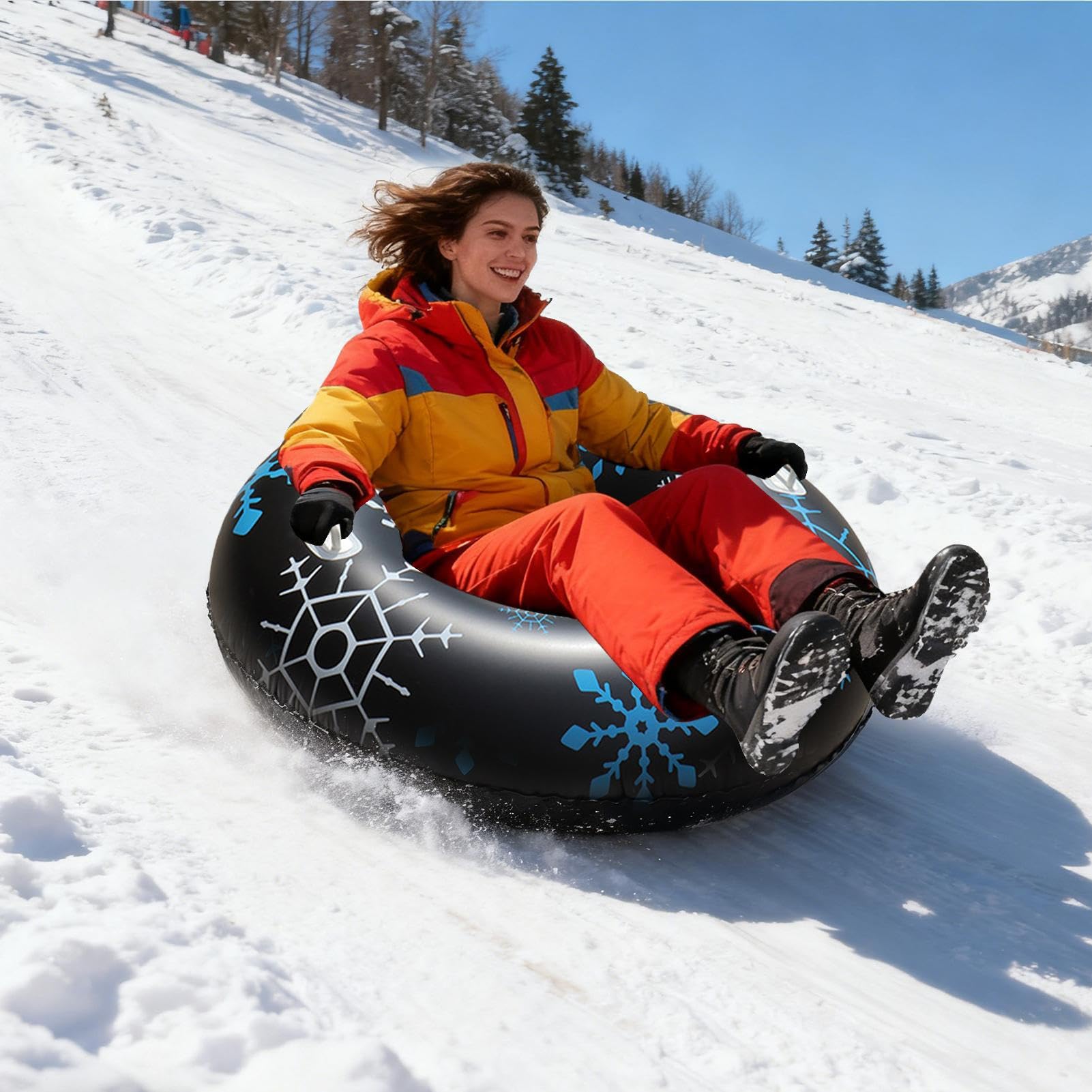 Tubos De Nieve para Niños PVC Juguete De Donut para Trineo