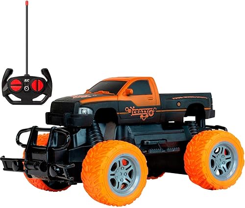 Miniatura 8 de Coches RC 118 para niños, camión monstruo de control remoto todoterreno Crawler Pick-up Juguetes RC Car Regalos para niños
