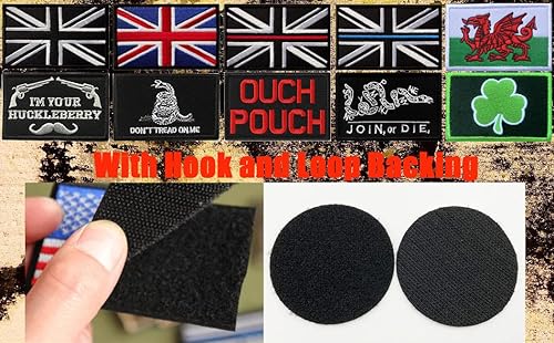 Miniatura 7 de 2 piezas de Hello I am Trying My Best Parche bordado divertido emblema social parche para equipo ropa de trabajo jersey, mochilas, gorras, viajes,