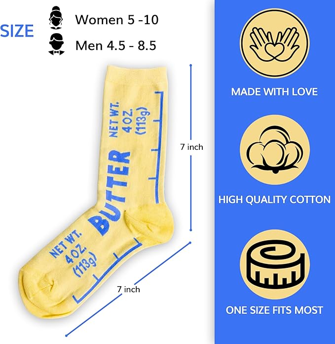 Calcetines Butter Socks VELENTI para mujer y hombre miniatura 4
