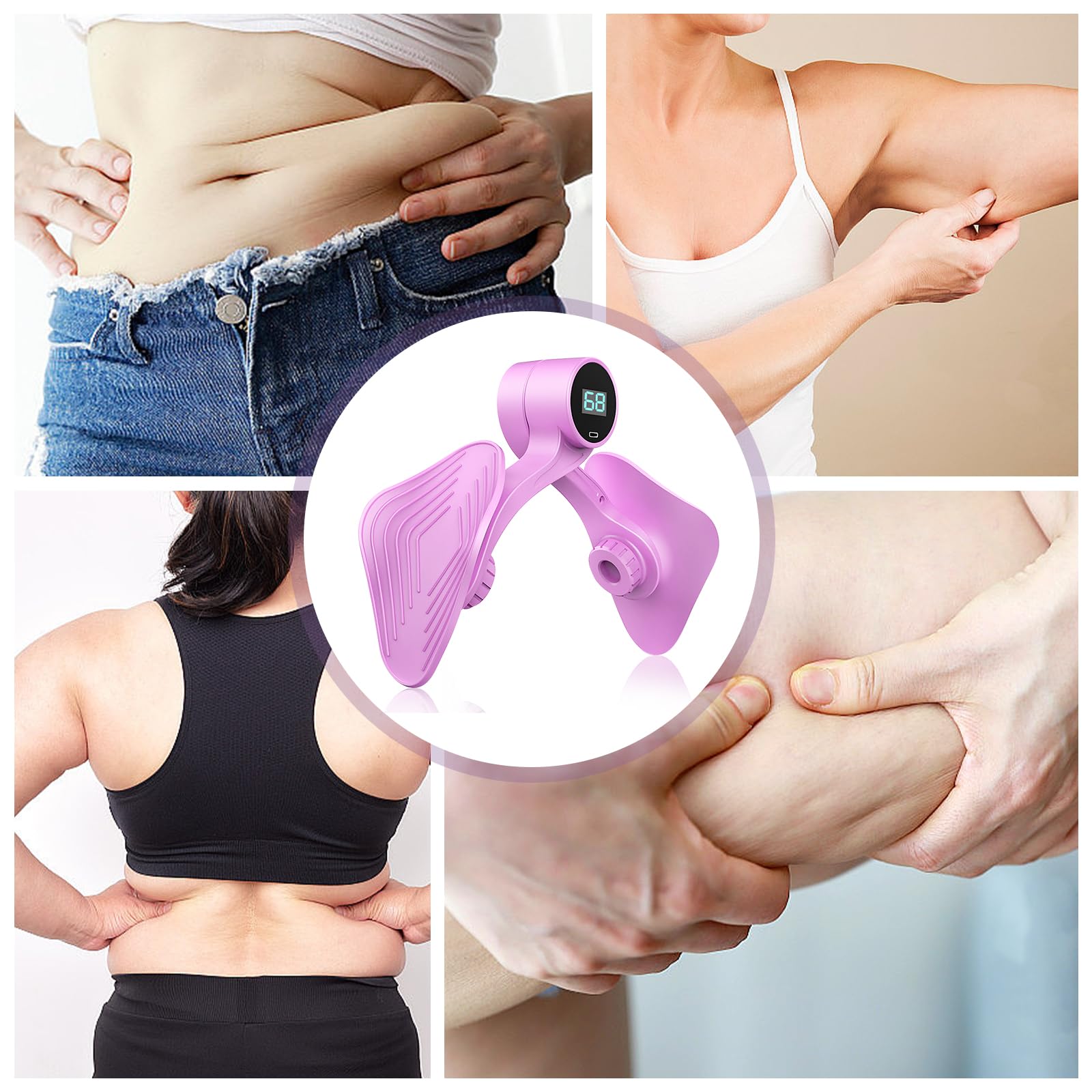 Vegena Oberschenkeltrainer und Beckenbodentrainer für Damen, Postpartum-Beintraining zu Hause