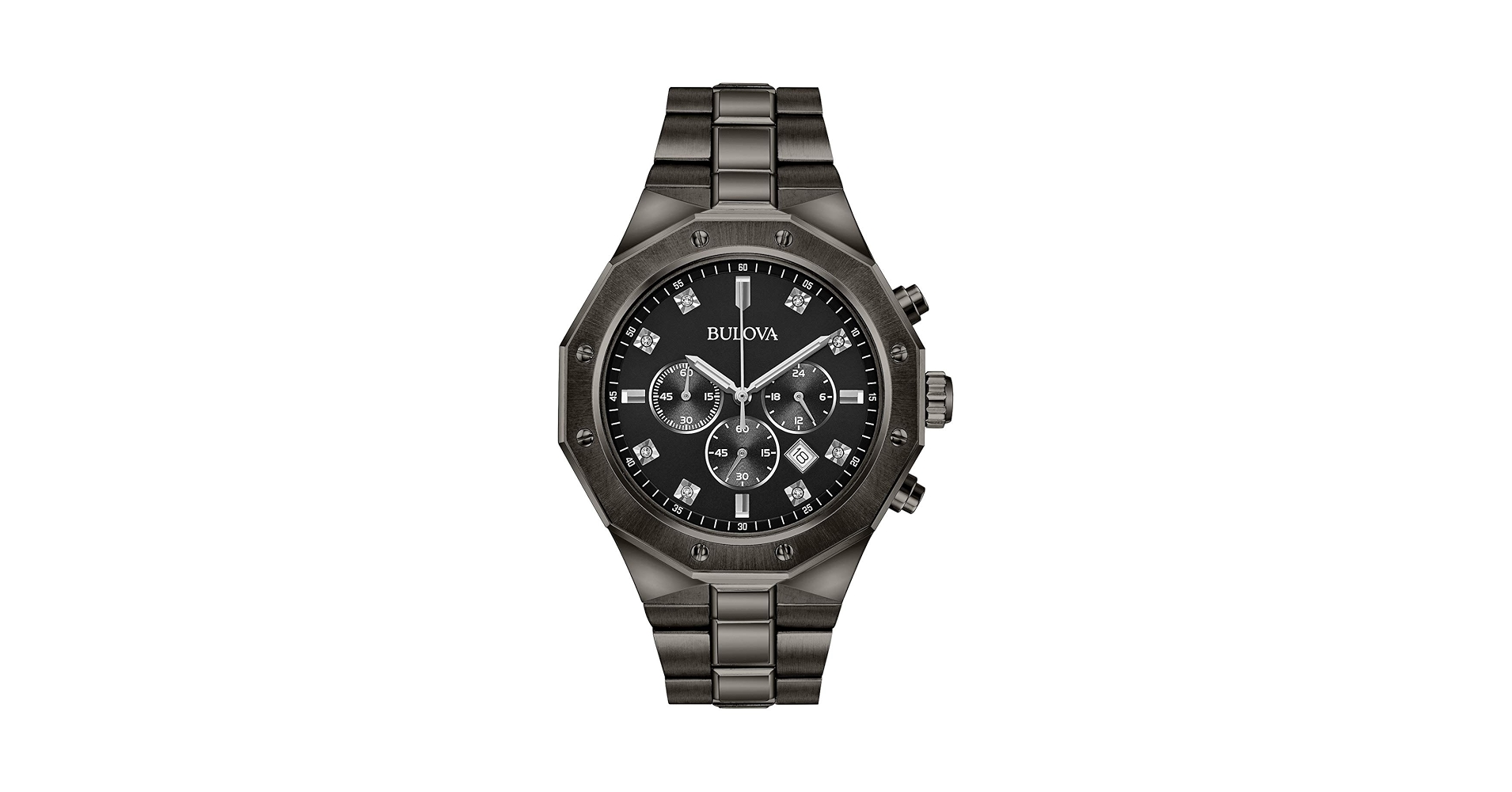 Amazon.com: Bulova Men's Classic Diamond 6-Hand Chronograph
