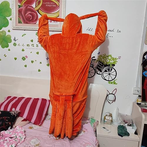 Miniatura 4 de Genshin Impact Pijama ámbar conejo barón conejo guoba fantasma, disfraz de cosplay Kigurumi unisex para adultos, ropa de dormir