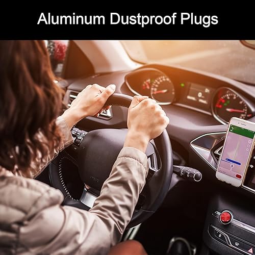 Miniatura 5 de Tapones de botón de aluminio a prueba de polvo, 3 piezas, accesorios de repuesto de 12 voltios, decoración de aluminio anodizado para automóvil,