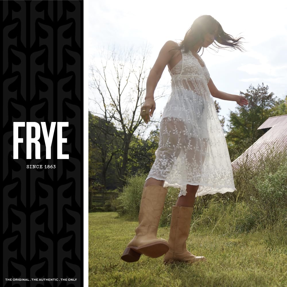 Frye Campus 14L Iconic Tall Boots for Women Crafted from Signature Montana Leather with Genuine Stitch Welt Construction and Stacked Leather Heel