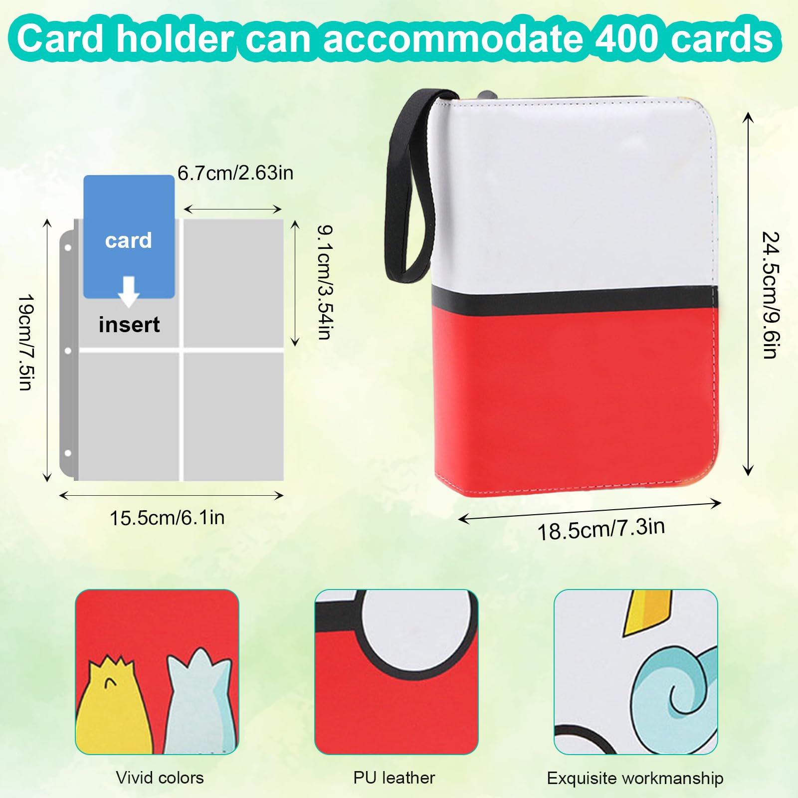 Sammelkarten Album Pokémon Sammelalbum – 400 Kar Produktbild-Vorschau 3