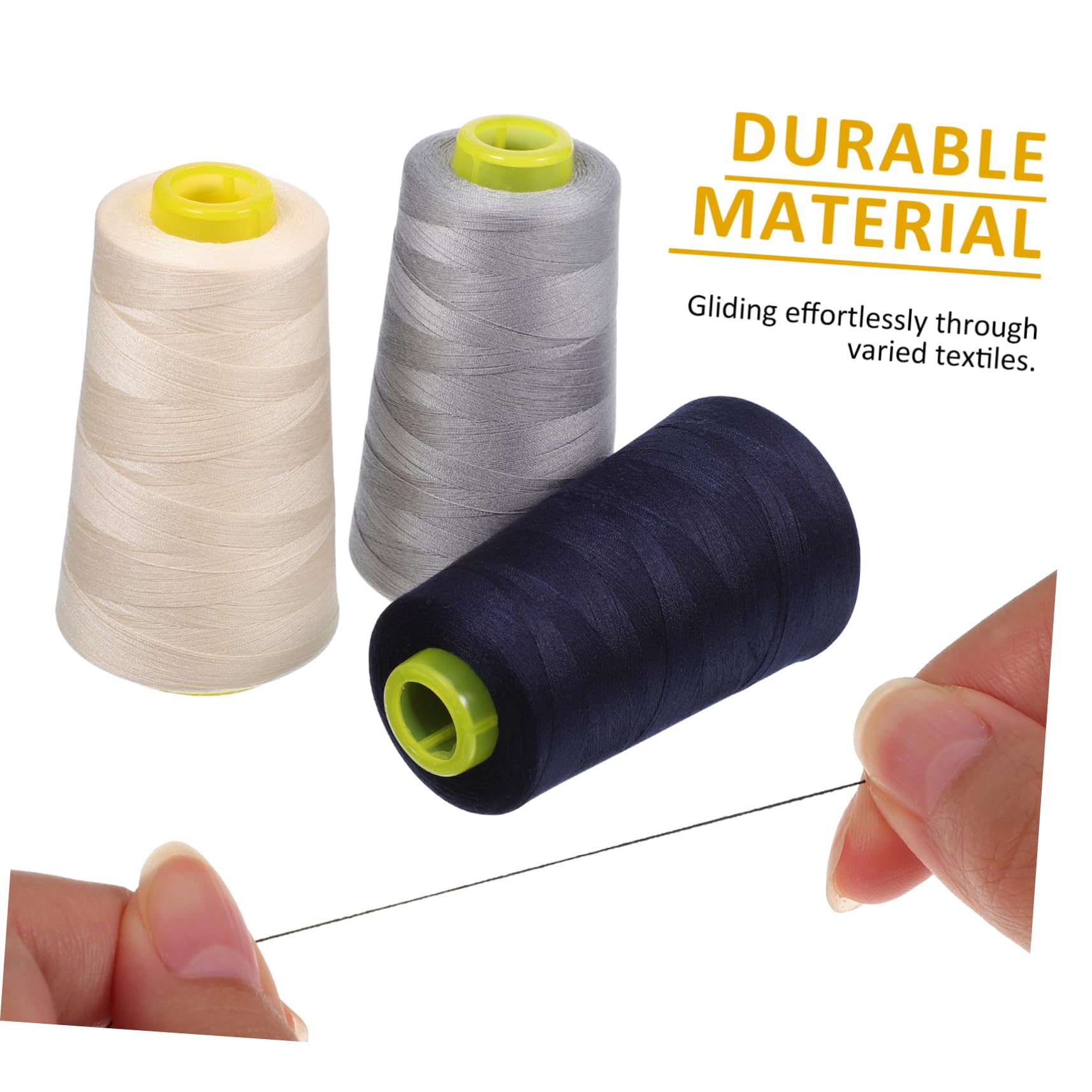 NUOBESTY 18piezas Hilos De Coser De Poliéster Yardas De Hilo Para Máquina De Coser y Bordado Para Proyectos De Costura y Manualidades
