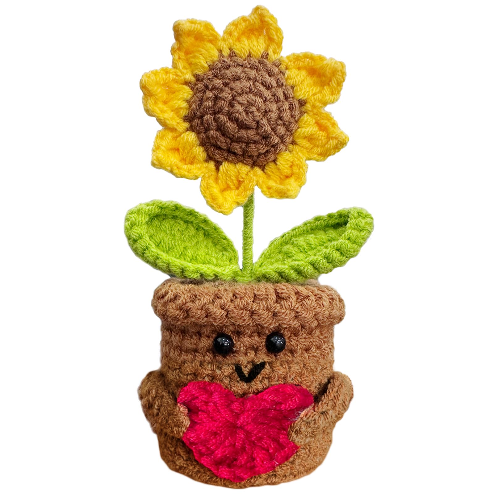 KIAYOO Sunflower Gifts For Women Men, Emotional Support Plant Christmas Positive Flower Leaving Get Well Soon Thinking of Thank You Birthday Presents for Her Mother Teacher Girls Friends