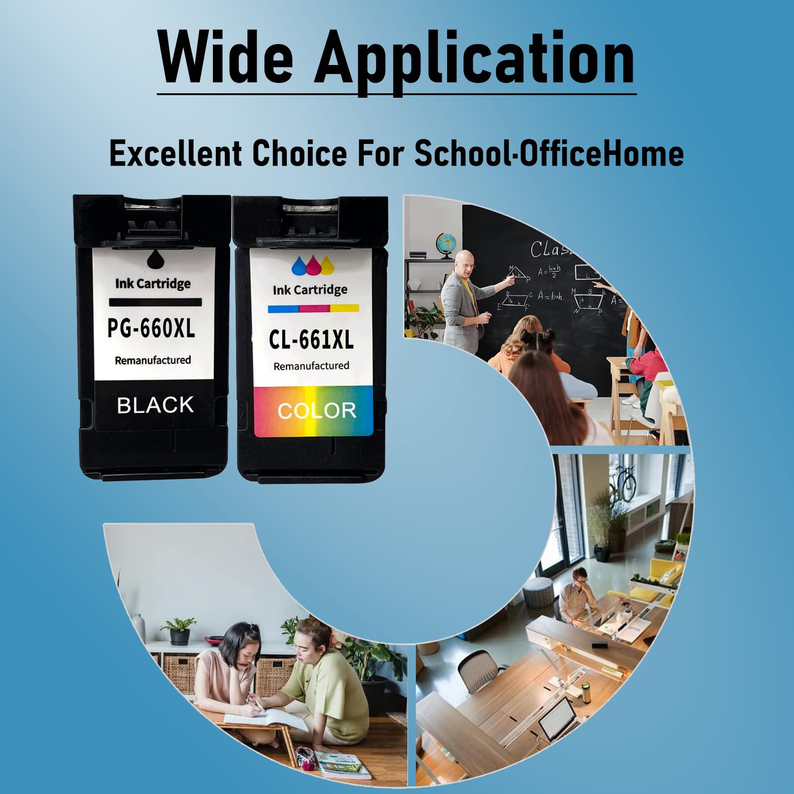 Amazon.com: Ink Cartridges PG 660 XL CL 661 XL Compatible for