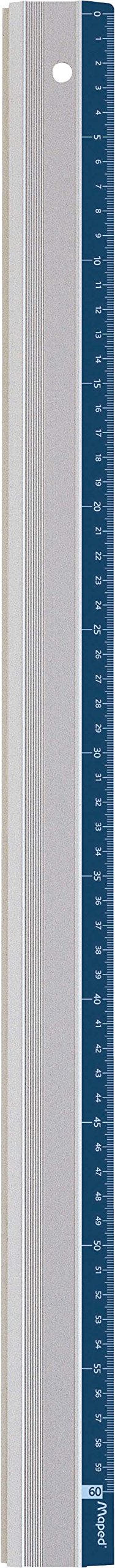 Maped Linea M176060 Cutting Ruler 60 cm Aluminium Grey