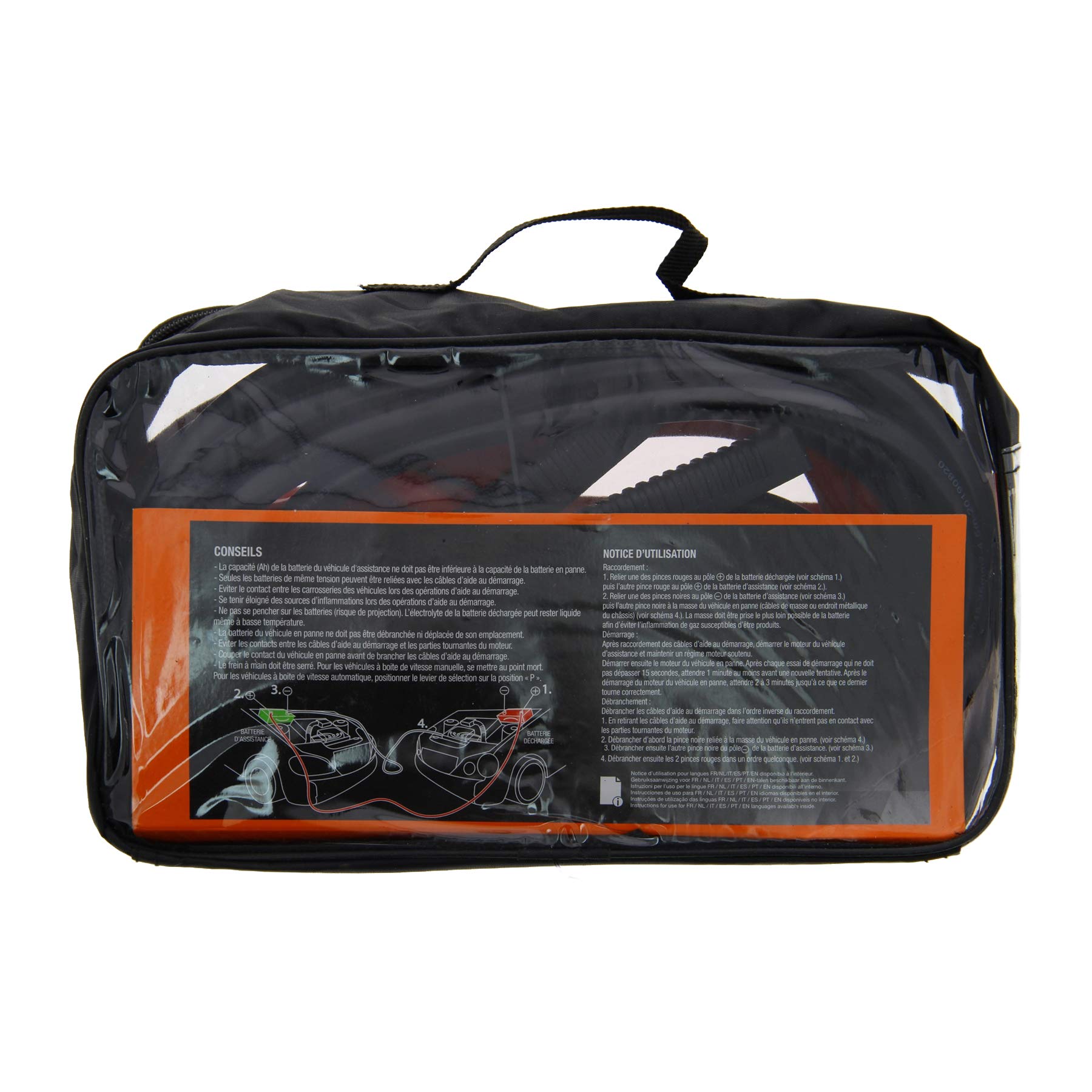 XL Perform Tool 551045 - Cables de arranque para batería de coche (35 mm2, DIN-4m50)