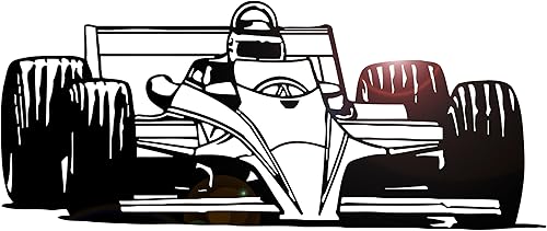 Vinilo adhesivo de pared deportivo con ruedas abiertas para decoración de habitación de niños, decoración de dormitorio, calcomanías grandes