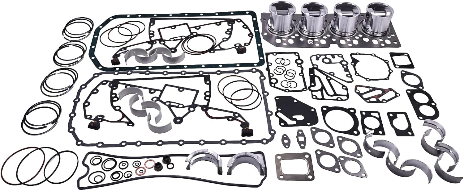 FridayParts STD 4045 Overhaul Rebuild Kit RE527299 Compatible for John Deere Tractor 5310 5410 5510 5210 Replacement