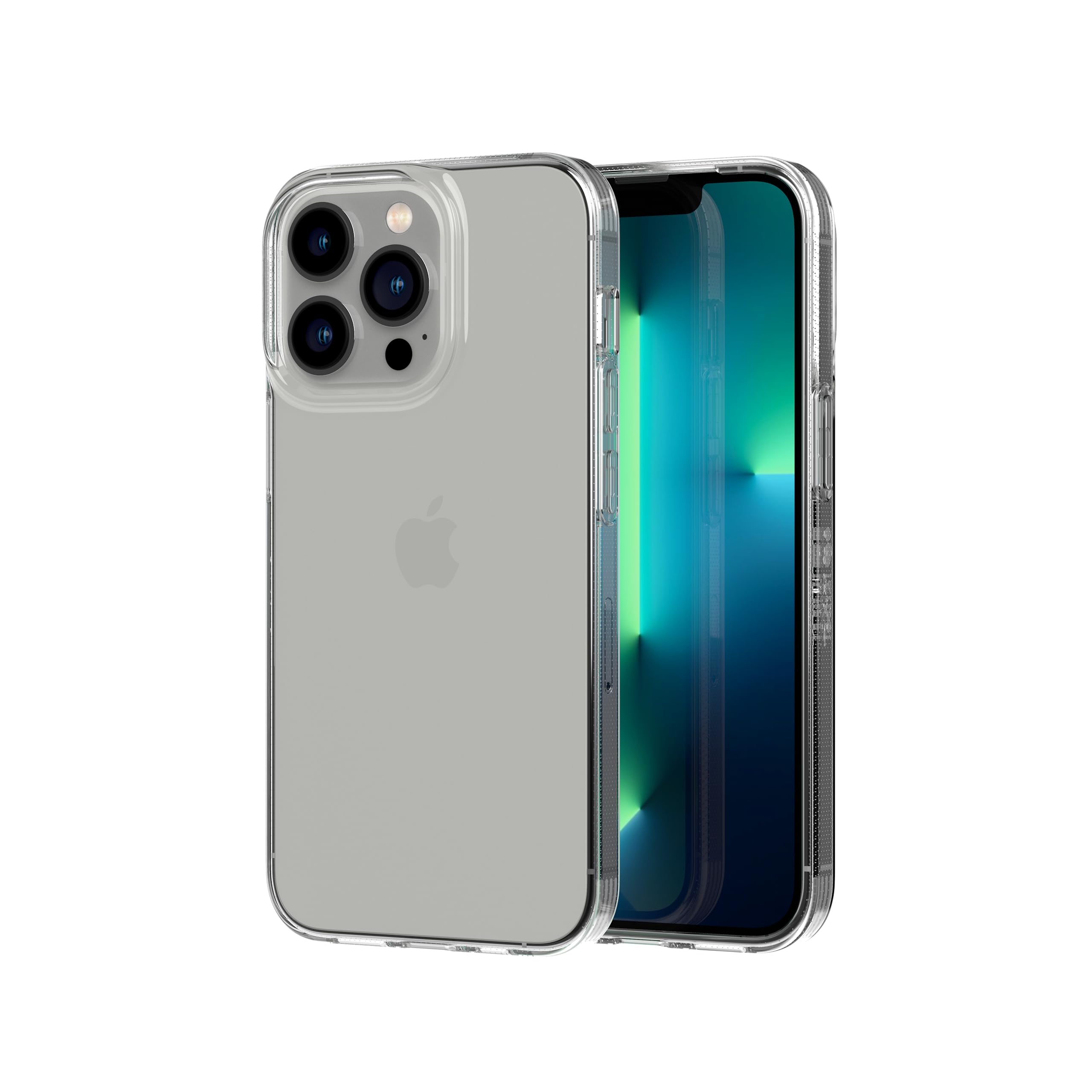 Tech21 T21-9228 Evo Lite for iPhone 13 Pro – Clear Everyday Case with 8ft Multi-Drop Protection