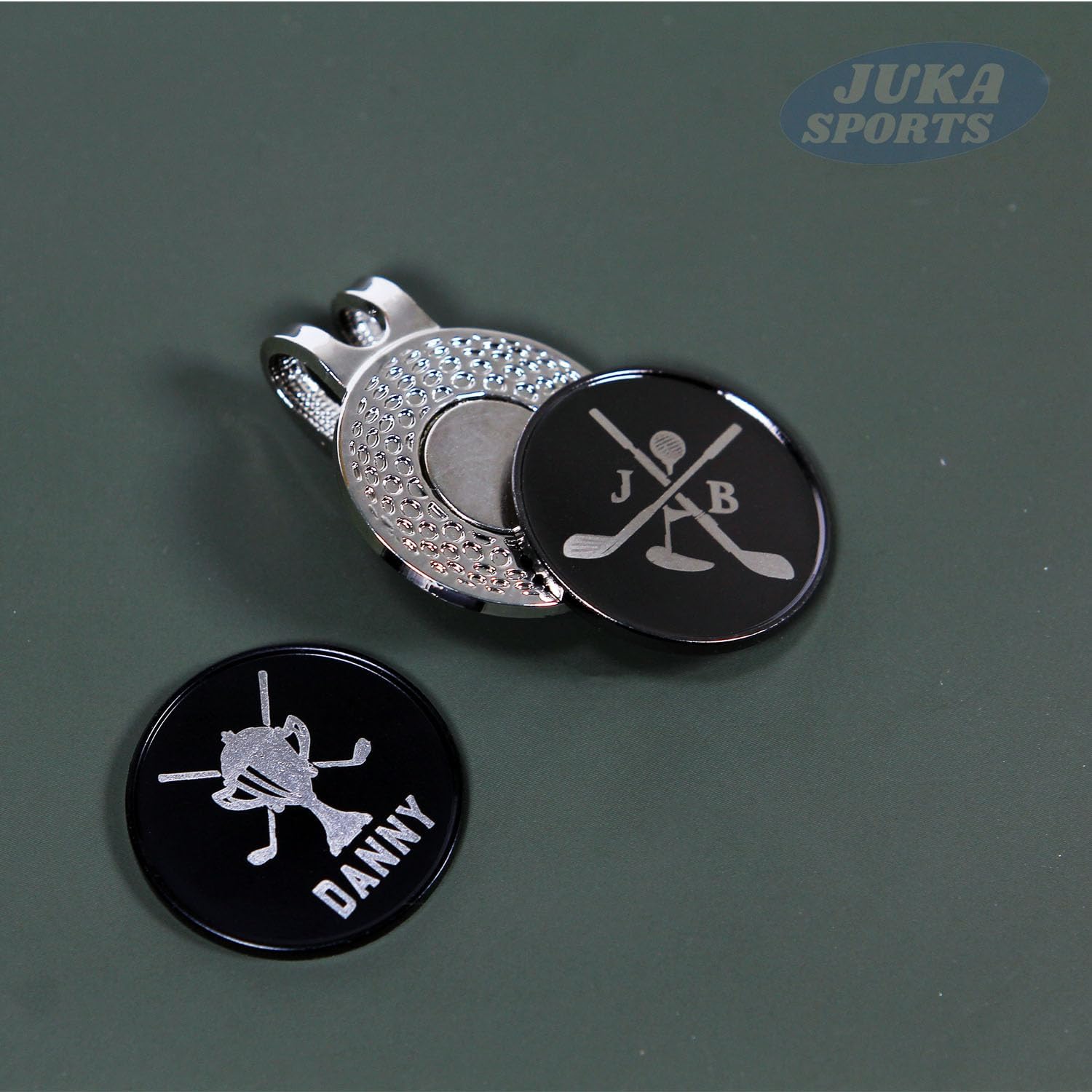 Custom Engraved Golf Ball Marker with Hat Clip - Personalized Foldable Golf Ball Marker with Magnetic Hat Clip for Men & Women - Premium Golf Gift for Golfers, Groomsmen, Tournaments - Image 5