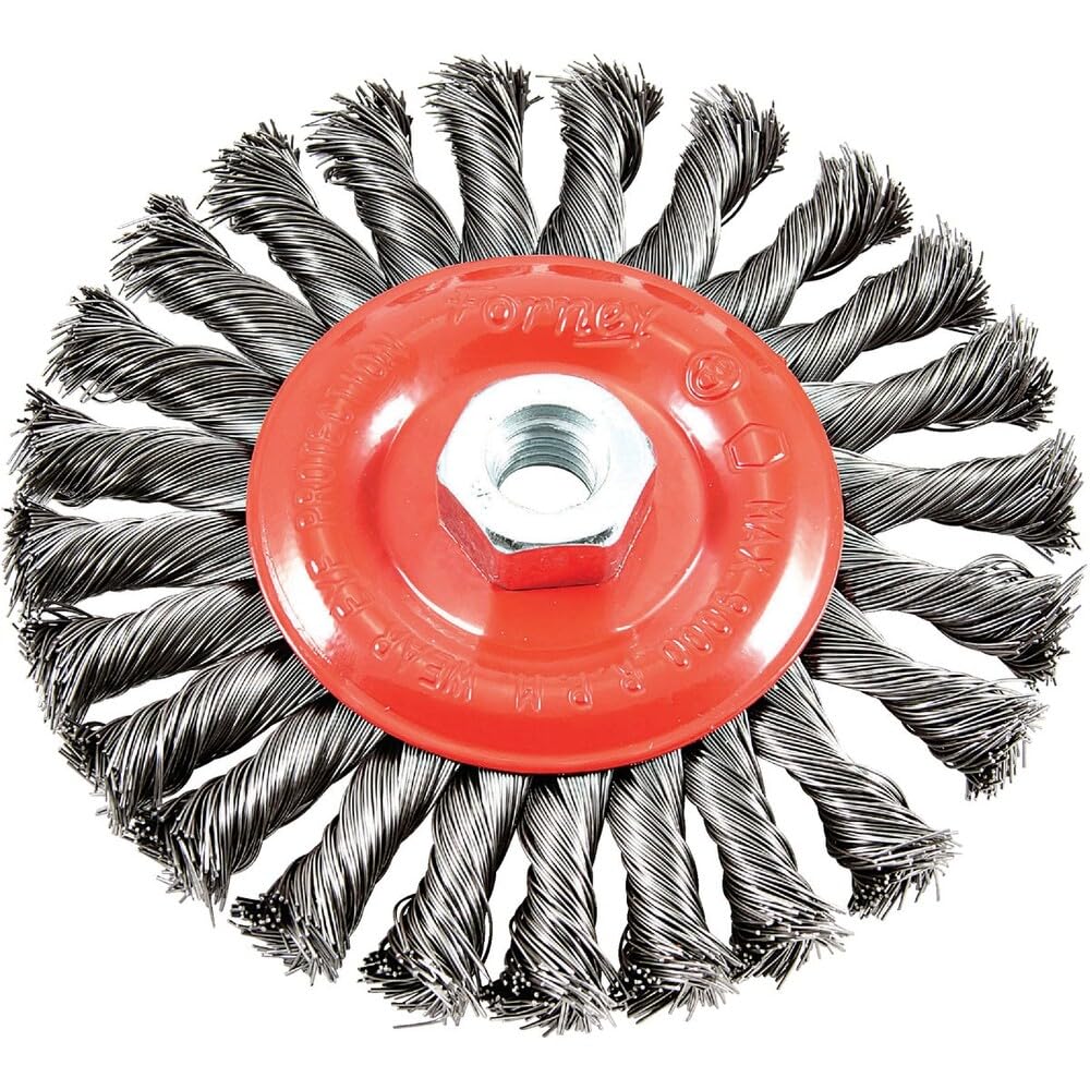 のん Amazon.com: Forney 72758 Wire Wheel Brush, Twist Knot with 5/8