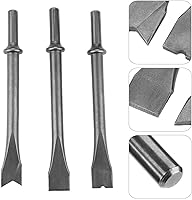 Vista 2 de Jazar Durable Cromo Molibdeno Acero Universal Air Hammer Punch Chipping Bits Herramienta, juego de cinceles, vástago redondo para perforación