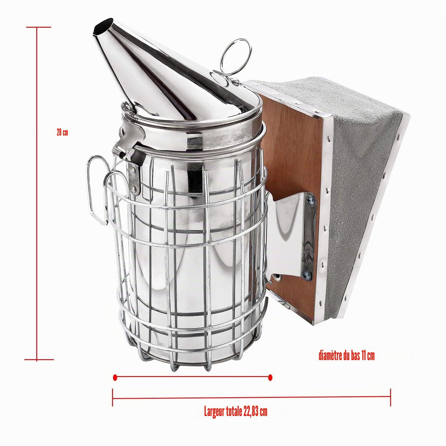 Kit d'outils pour d'apiculture,Fumeur d'abeilles,Fournitures apicoles,kit Debutant Apiculture,Kit de démarrage pour Apiculteur