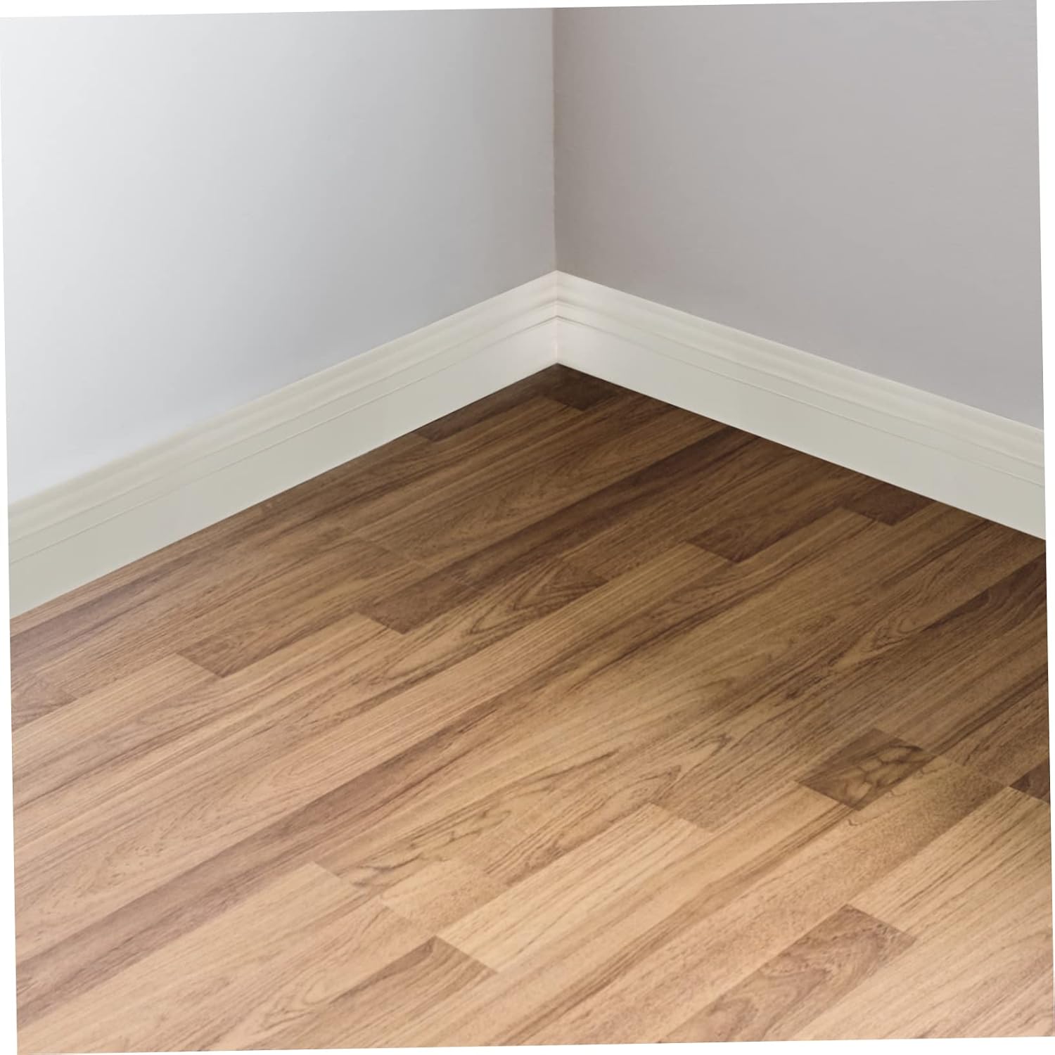 Gatuida Self Adhesive Wall Base Molding Meters Nbr Material Flexible Skirting Board for Floor Tv Background Seam Decoration in Living Bedroom Kitchen Bathroom