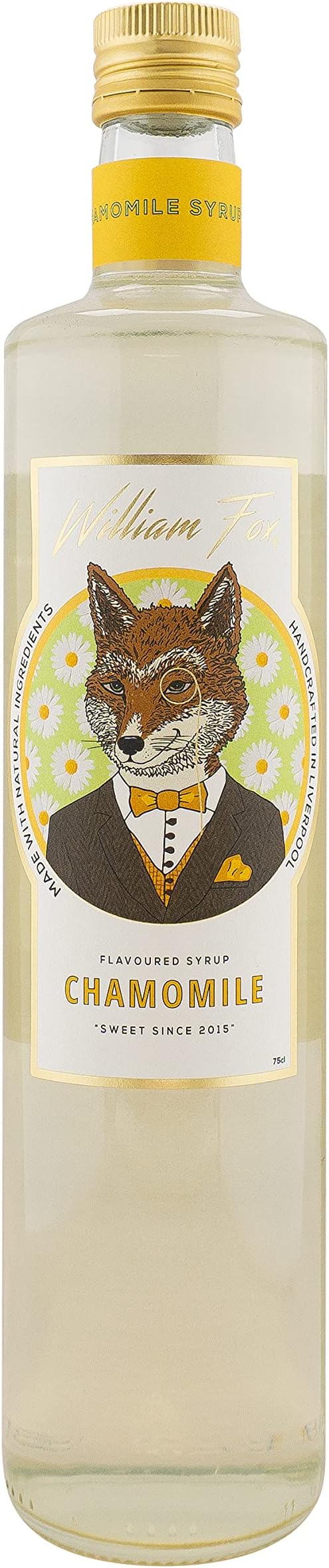 William Fox Premium Chamomile Syrup 75cl