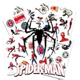 Spider-Man Temporary Tattoos for Kids - 50 Superhero Tattoos for Spiderman Birthday Party Favors