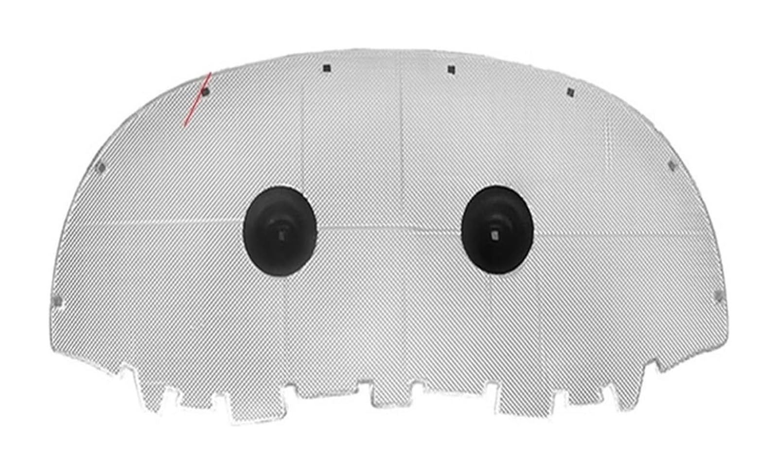 for Skoda for Kodiaq 2017-2021 Front Engine Hood Insulation Cotton Soundproof Pad PET Aluminum Foil Car Sound Insulation Cotton(Type B)