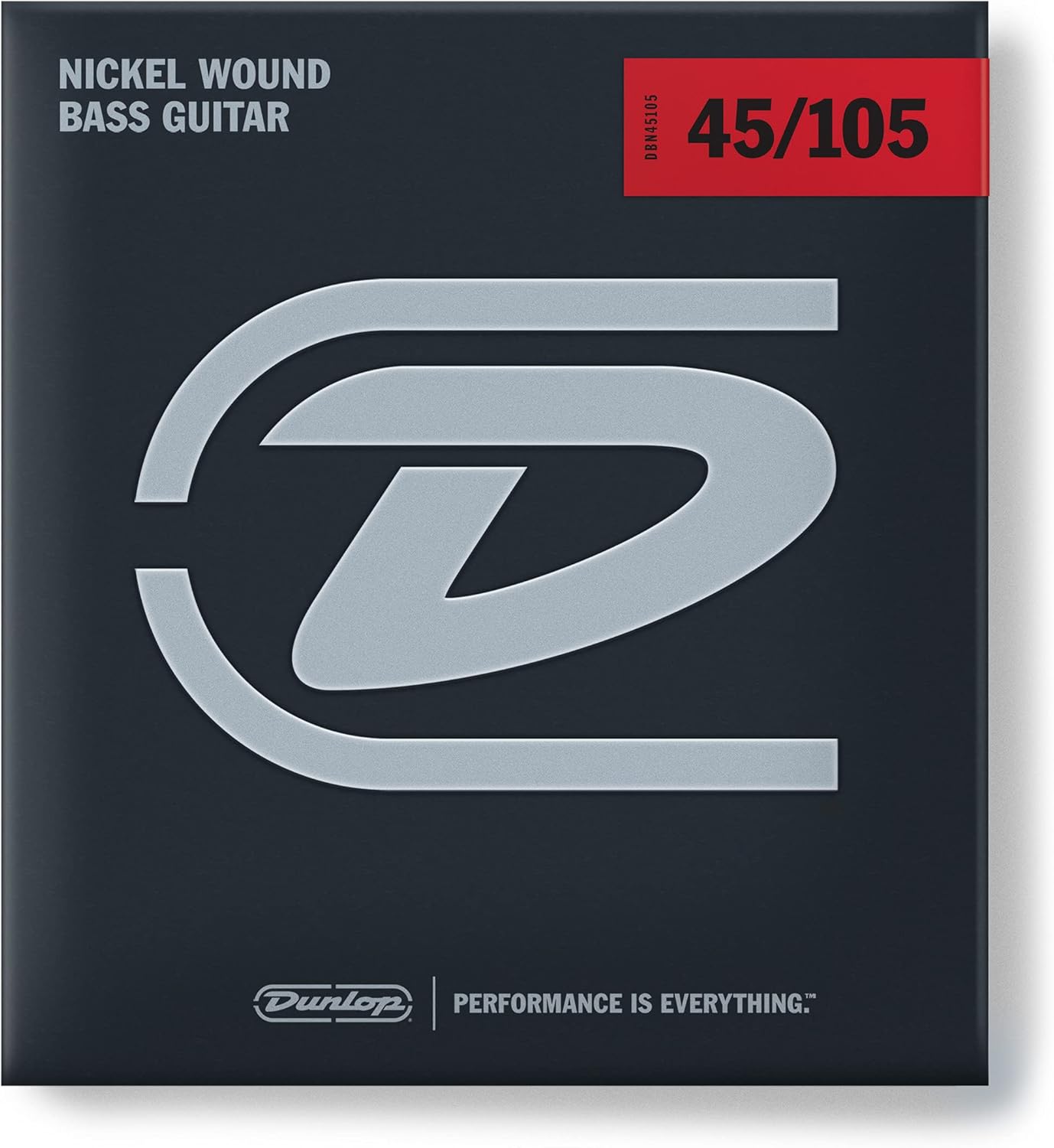 Dunlop DBN45105 Nickel Medium 4 String 45105 Stainless Steel Bass