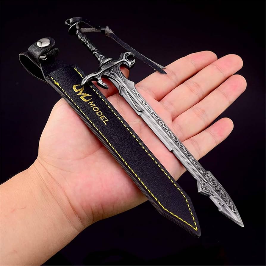 Amazon.co.jp: 【bulzuri】スカイリム V 赤鷲の破滅＋革 22cm 片手剣