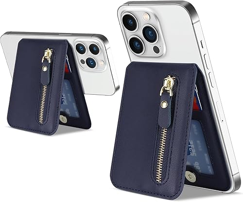 Miniatura 10 de Cavor Cartera Magsafe para Magsafe, cartera Magsafe de Apple con soporte ajustable, cartera magnética para iPhone 14 Pro Max14 Pro1514 Plus1312,