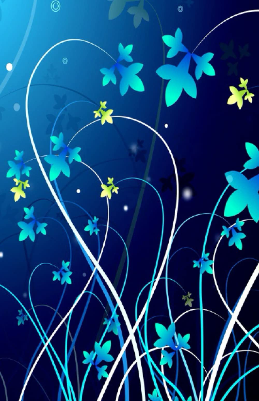 Discreet Password Book with Alphabetical Sections (Blue Floral): Organize Your Usernames & Passwords for Online Accounts