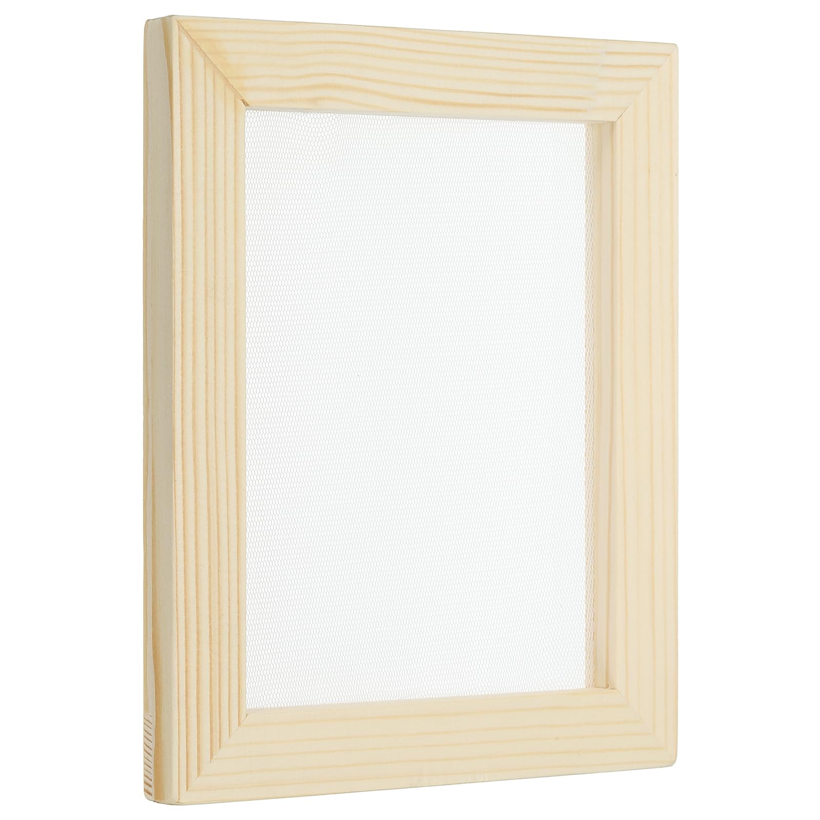 PATIKIL 7.1"x5.9" Wooden Paper Making Screen