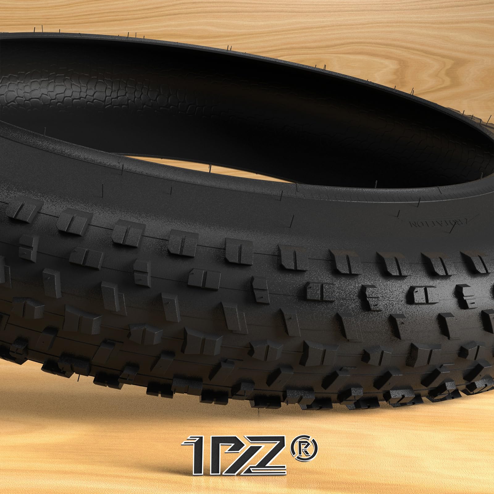 Fatbike Reifen Mit Schläuchen – 20 X 4,0 Zoll, Multi-Compound, 10,2 Cm Breit, Noppig Für Extra Traktion (2 Stück)
