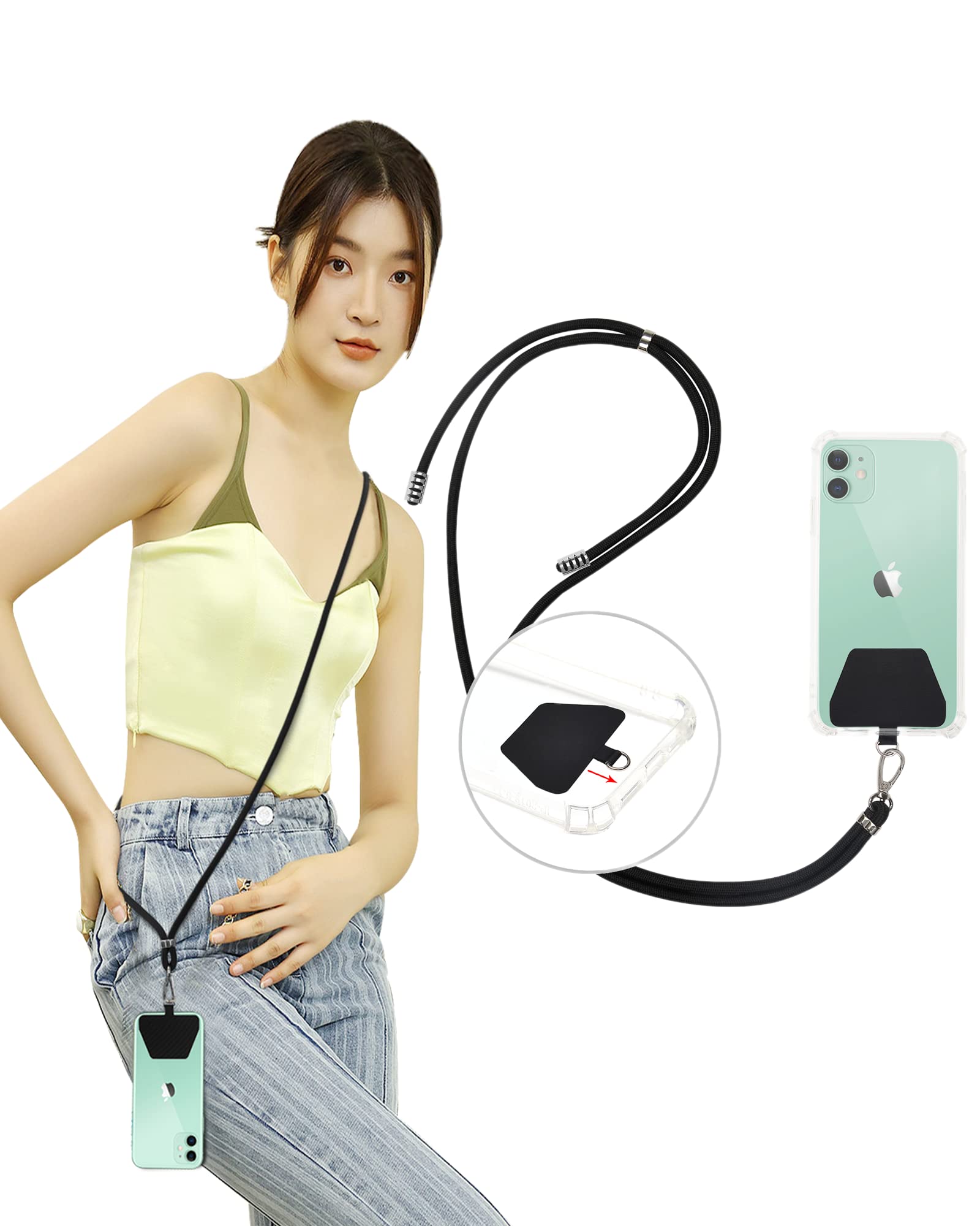 Amazon | [takyu] スマホストラップ ネックストラップ 携帯