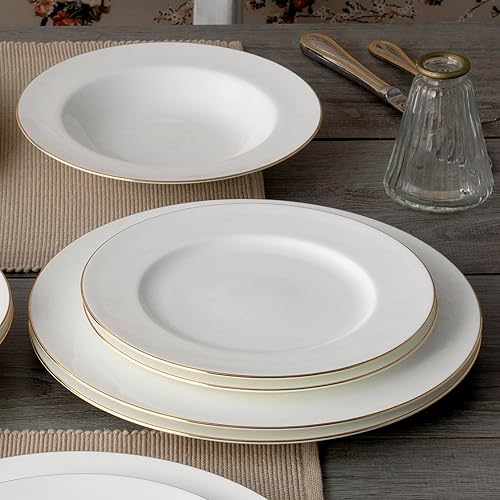 Miniatura 4 de Noritake Accompanist - Juego de vajilla de 12 piezas, servicio para 4 personas