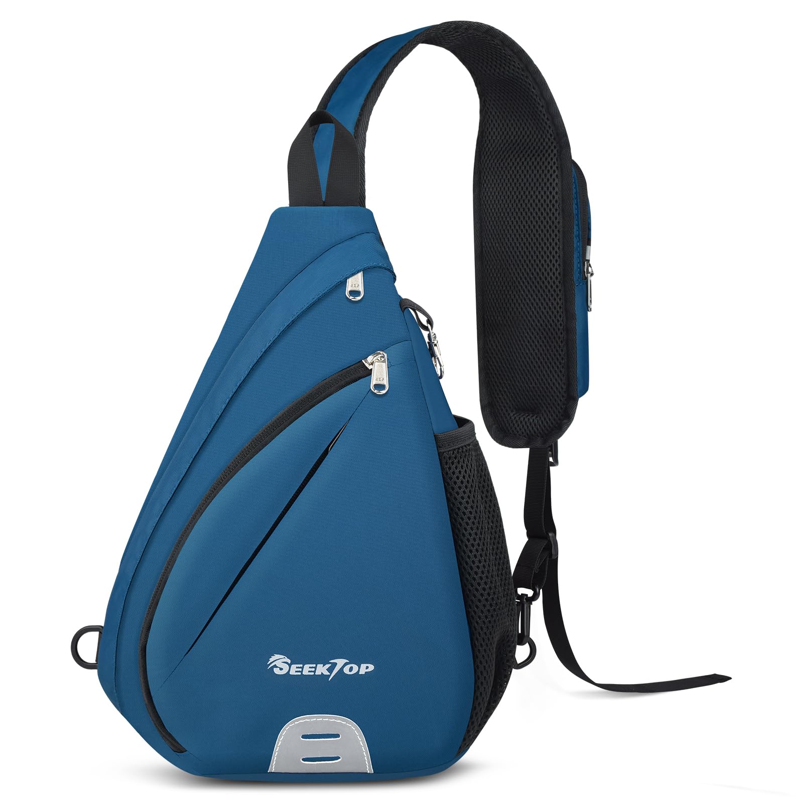 Seektop Crossbody Bag Anti-Theft RFID Blocking Waterproof 400D Nylon Lightweight Small Sling Backpack Shoulder Bags Chest Pack Cross